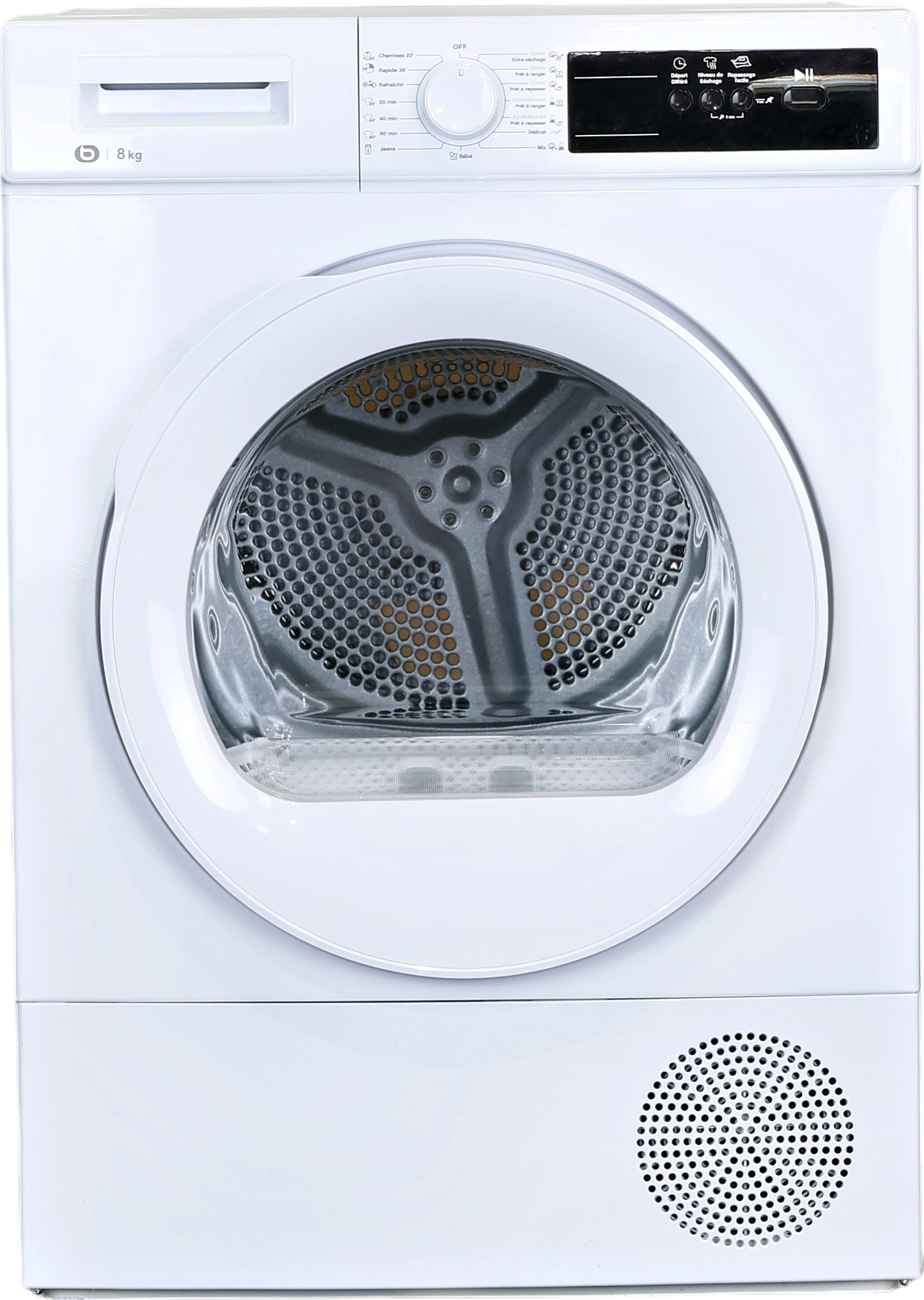 Seche-linge Pompe à Chaleur 8 kg Reconditionné ESSENTIEL B ESLHP8-3b