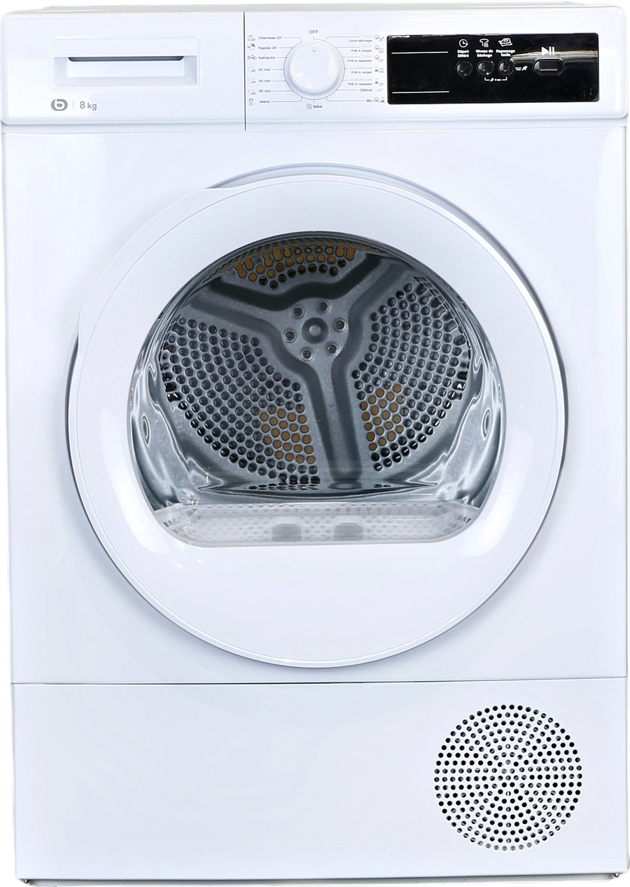 Seche-linge Pompe à Chaleur 8 kg Reconditionné ESSENTIEL B ESLHP8-3b