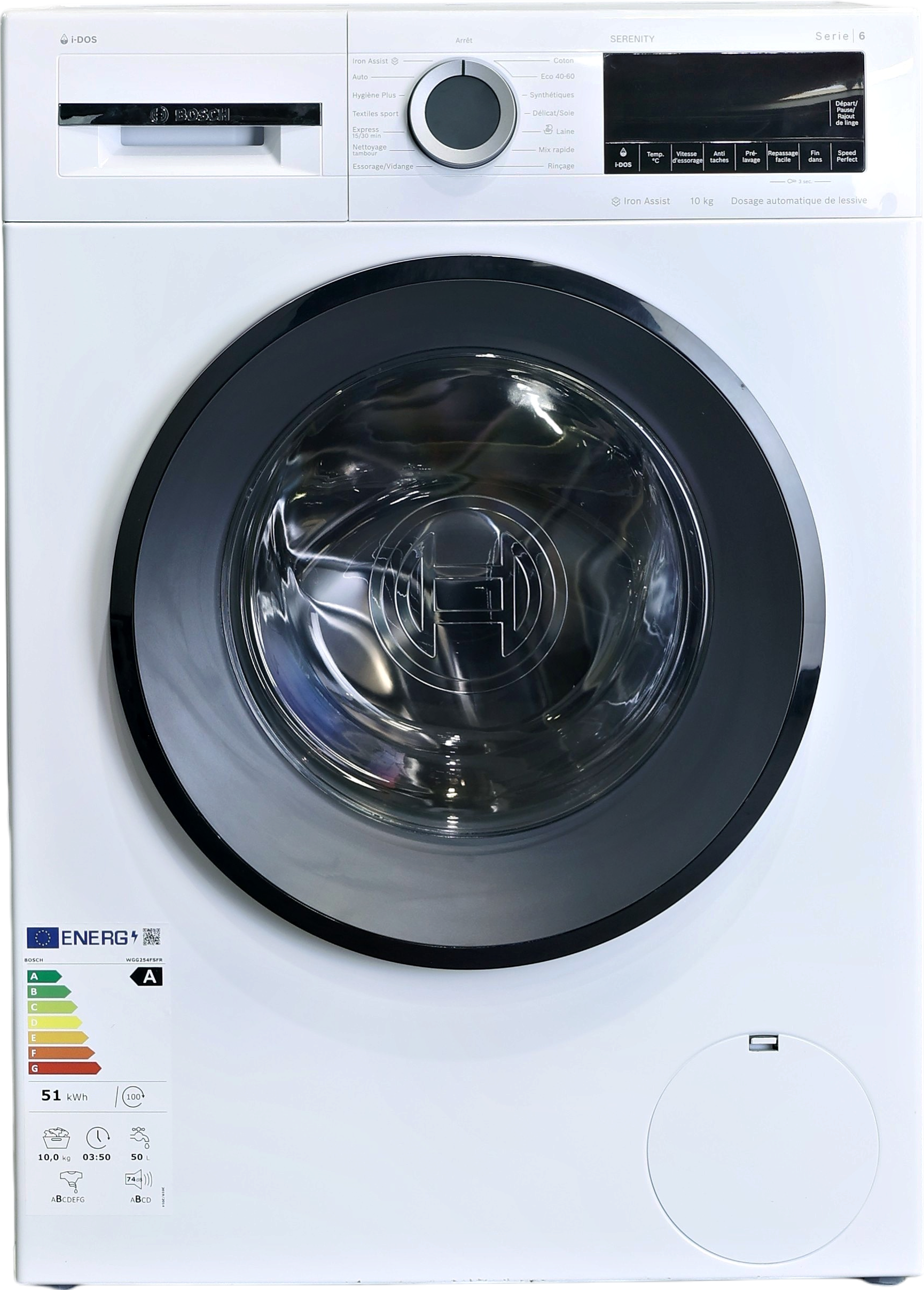 Lave-linge Hublot 10 kg Reconditionné BOSCH WGG254FSFR