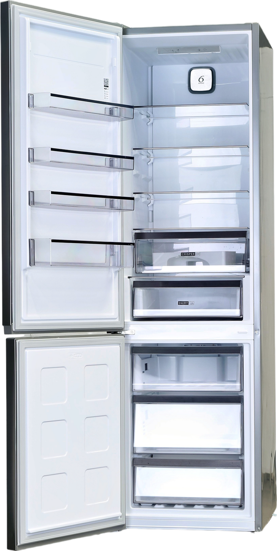 Réfrigérateur Avec Congélateur 355 Litres Reconditionné WHIRLPOOL WHK25404XP4E