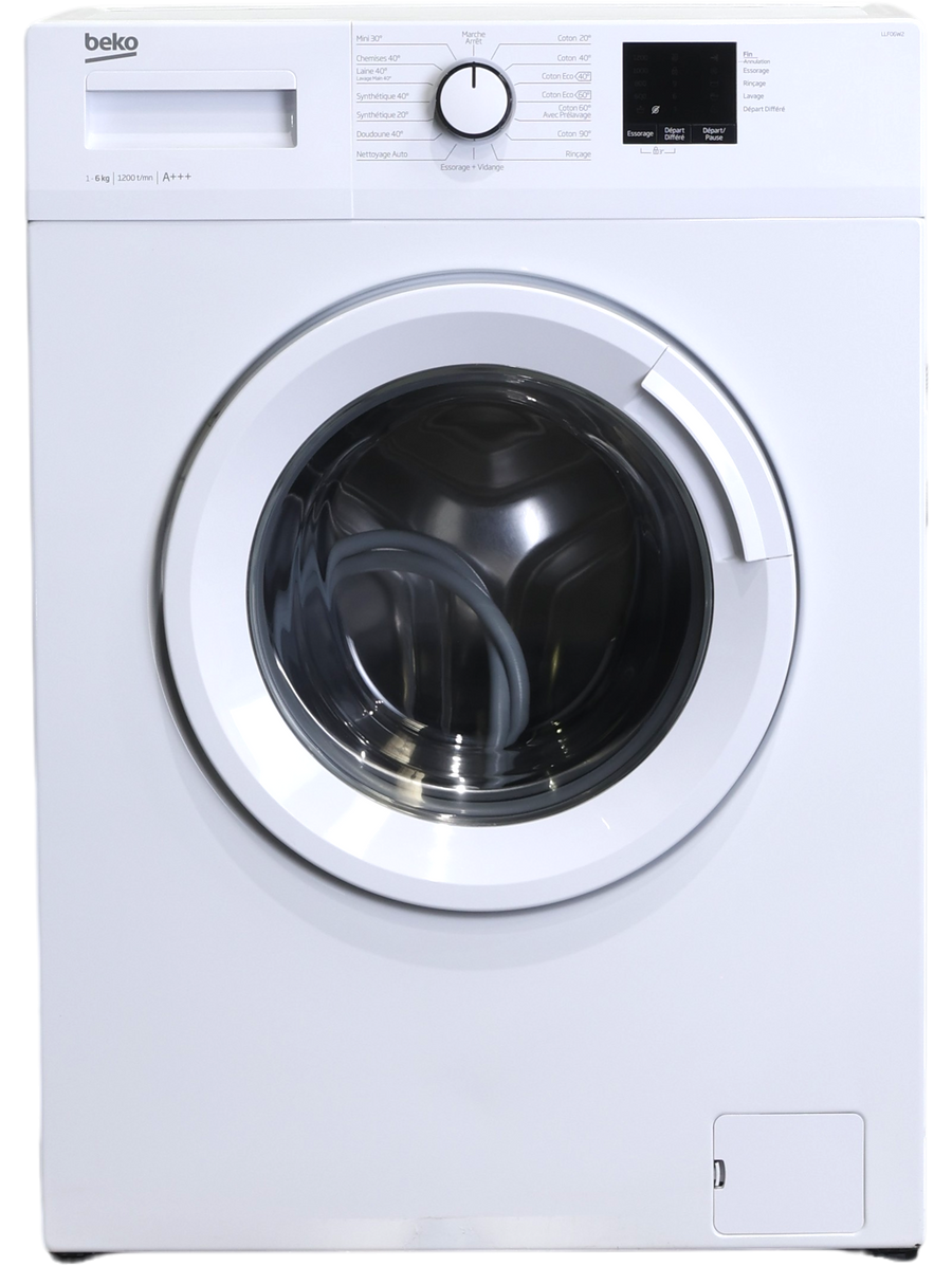 Lave-linge Hublot 6 kg Reconditionné BEKO LLF06W2