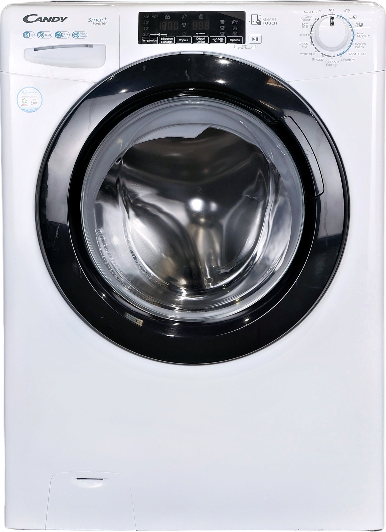 Lave-linge Hublot 14 kg Reconditionné CANDY CSS1414TWMBE-47