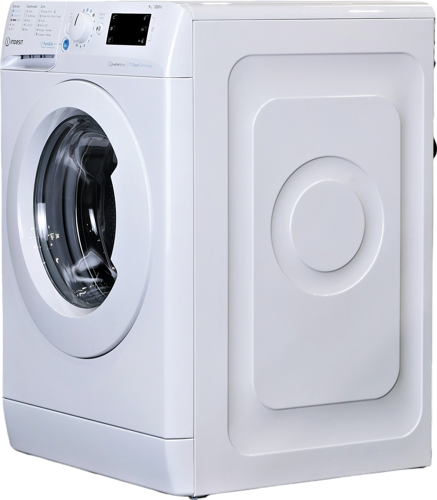 Lave-linge Hublot 9 kg Reconditionné INDESIT BWE91296XWVFR
