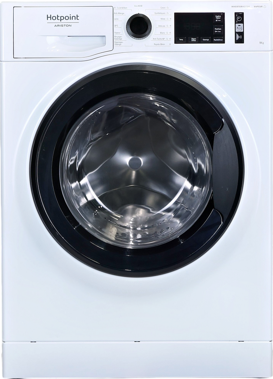 Lave-linge Hublot 9 kg Reconditionné HOTPOINT CNB9489WKFR