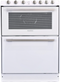 Cuisinière Combinée 38 L Reconditionné ROSIERES TRV60NOIN/1