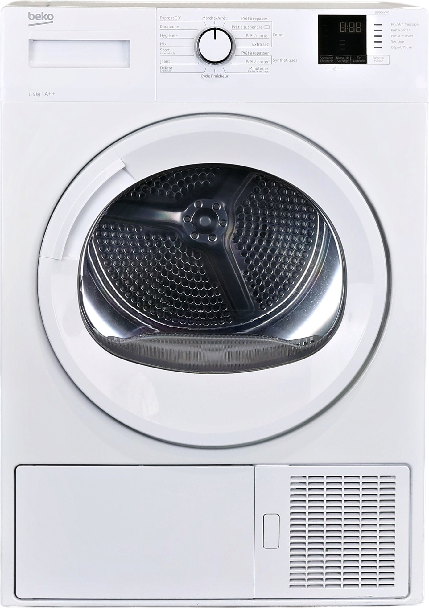 Seche-linge Pompe à Chaleur 9 kg Reconditionné BEKO SLP90AVW0