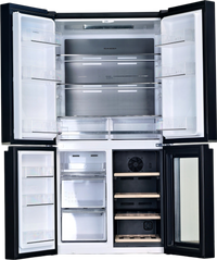 Réfrigérateur Multi-portes 606 Litres Reconditionné SCHNEIDER SCMDCV605NFDAX