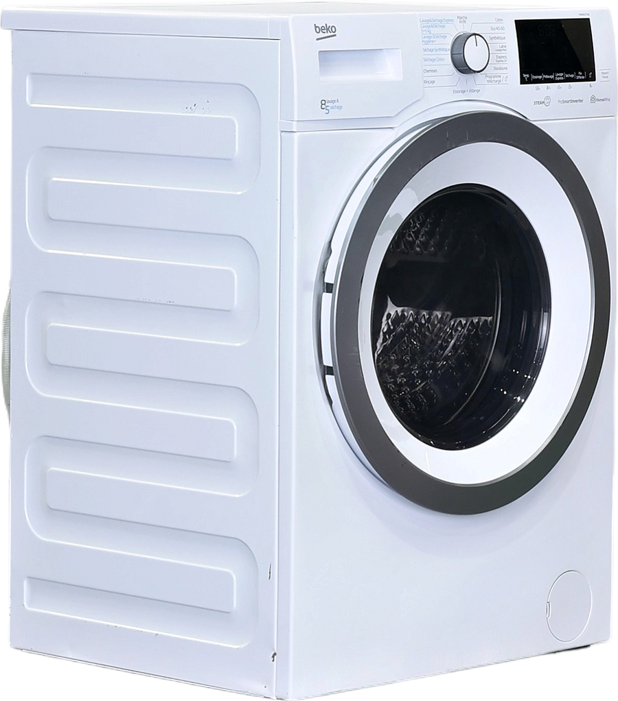 Lave-linge Sechant 8 kg Reconditionné BEKO HWD8527SW