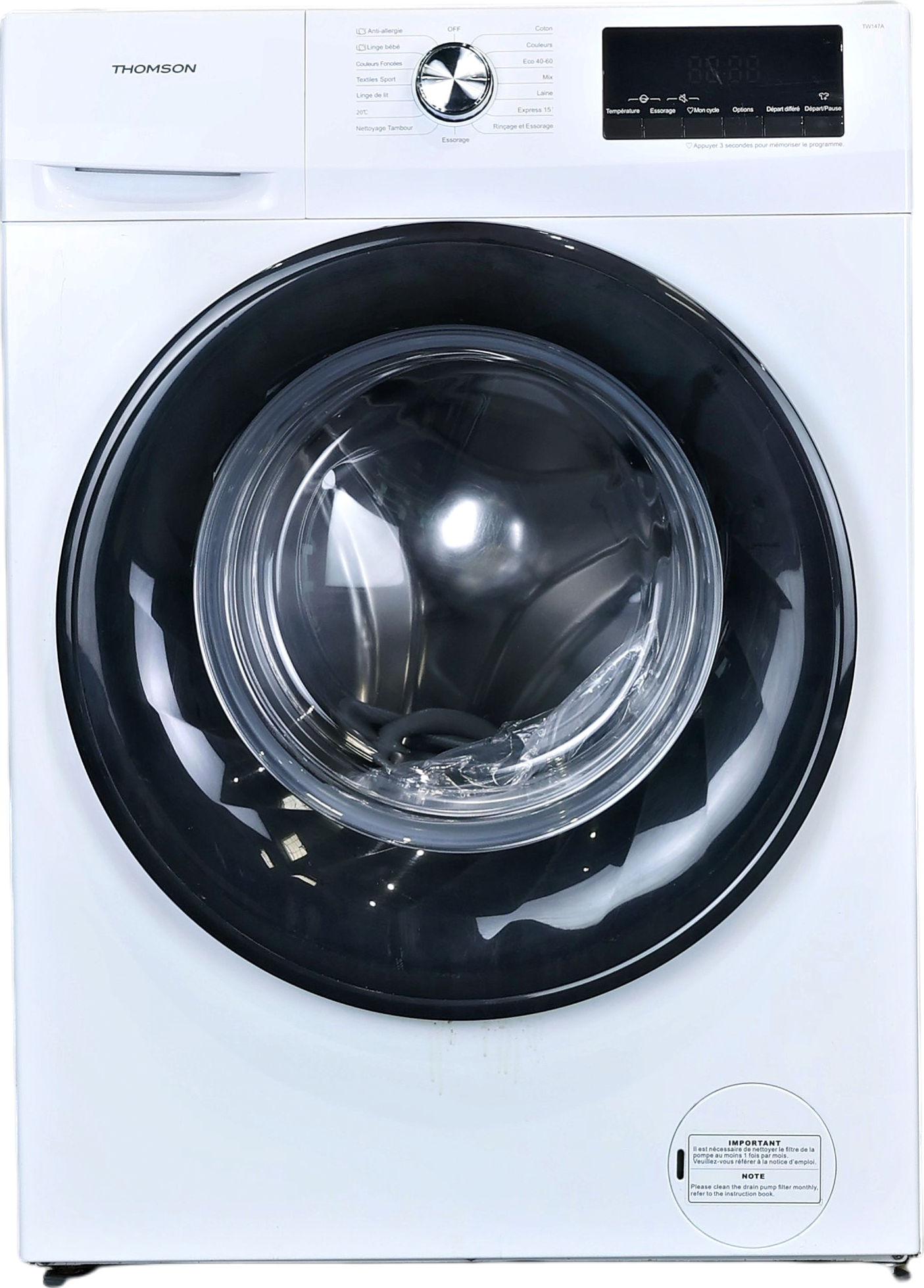 Lave-linge Hublot 7 kg Reconditionné THOMSON TW147A