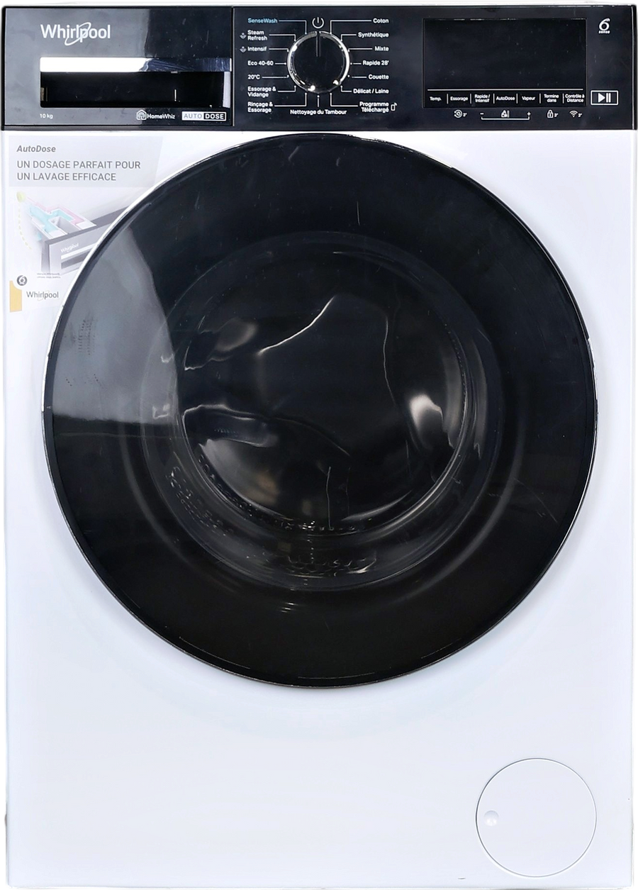 Lave-linge Hublot 10 kg Reconditionné WHIRLPOOL W0M011WADSFR