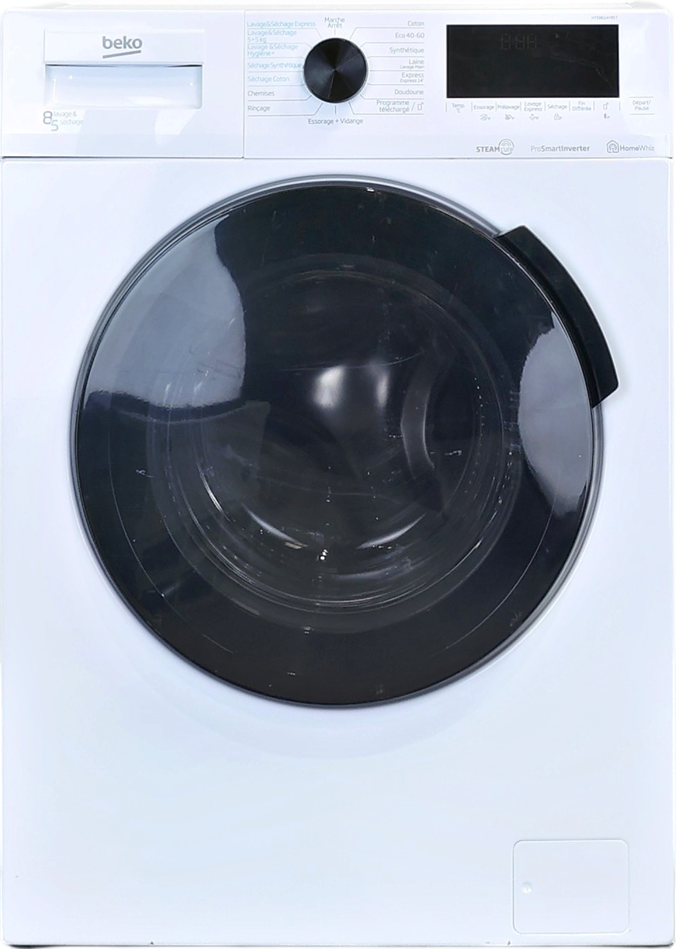 Lave-linge Sechant 8 kg Reconditionné BEKO HTE8614YBST