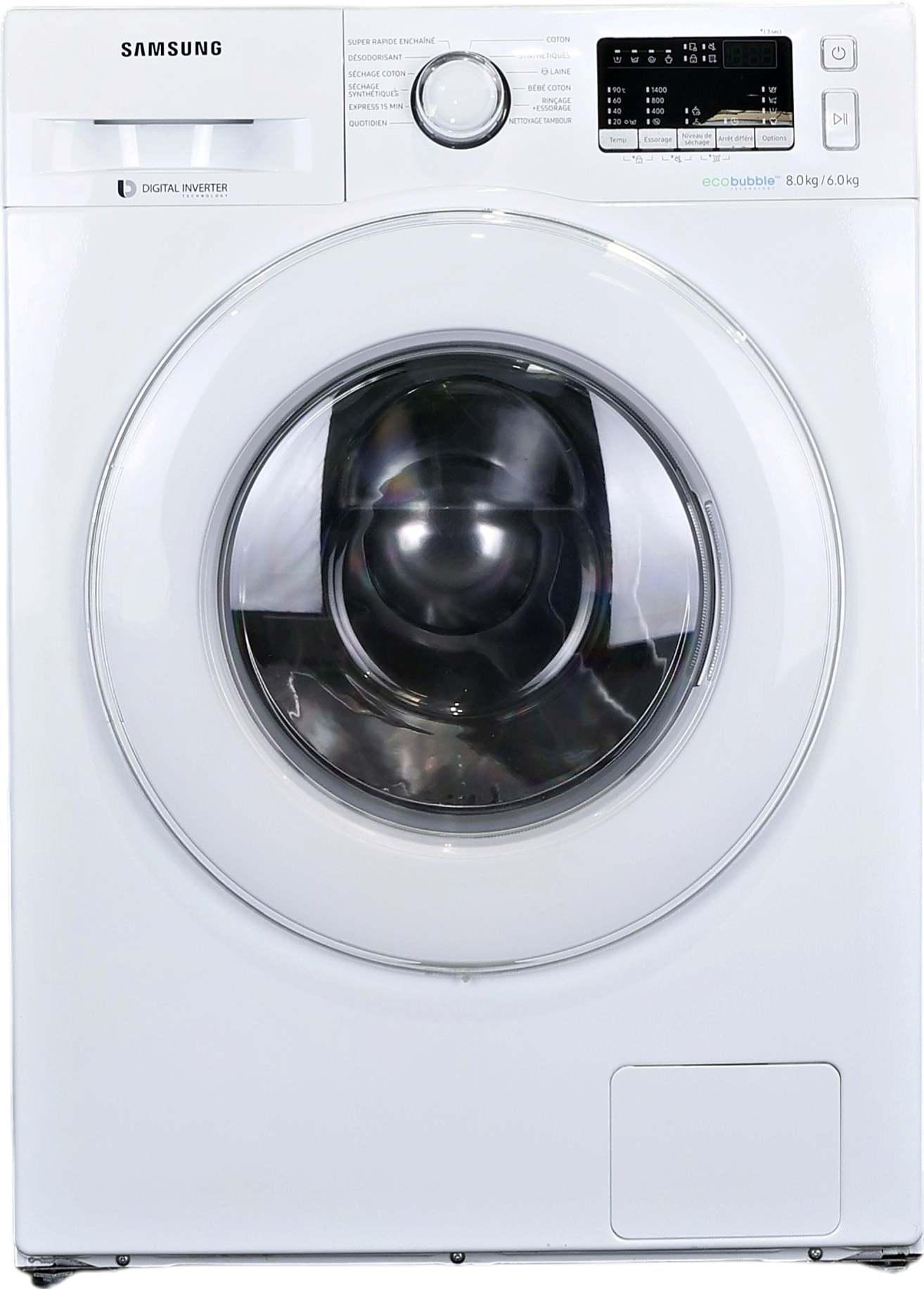 Lave-linge Sechant 8 kg Reconditionné SAMSUNG WD80M4B53IW