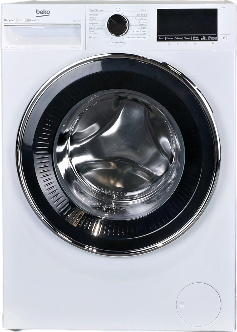 Lave-linge Hublot 9 kg Reconditionné BEKO B3WFT594110W