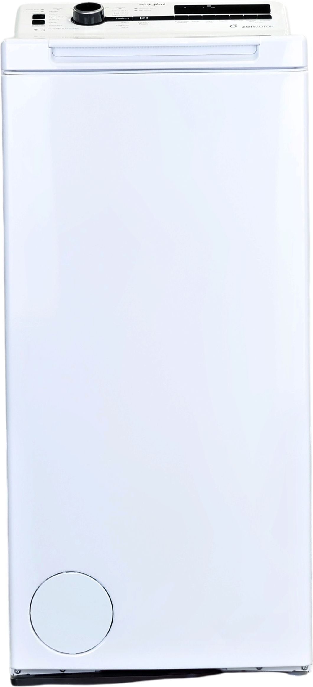 Lave-linge Top 6 kg Reconditionné WHIRLPOOL ZEN TDLRBX6252BSFR/N