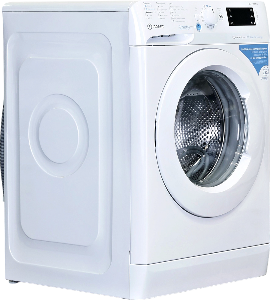 Lave-linge Hublot 8 kg Reconditionné INDESIT BWE81496XWVFR