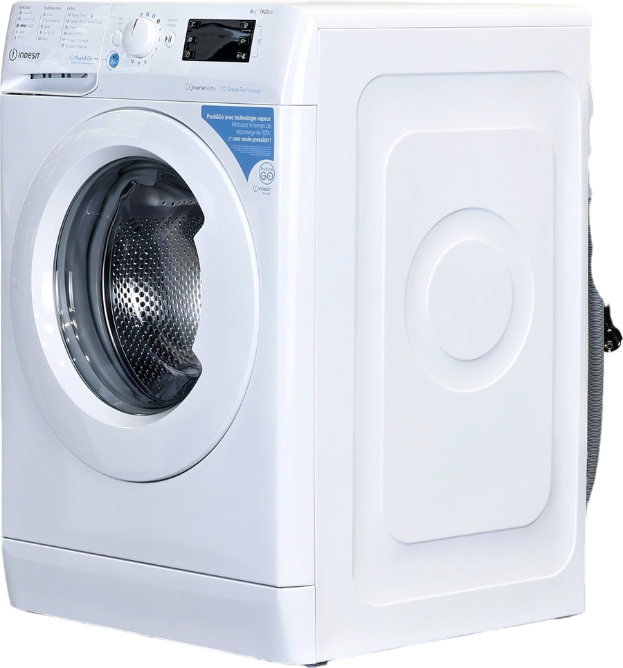 Lave-linge Hublot 8 kg Reconditionné INDESIT BWE81496XWVFR