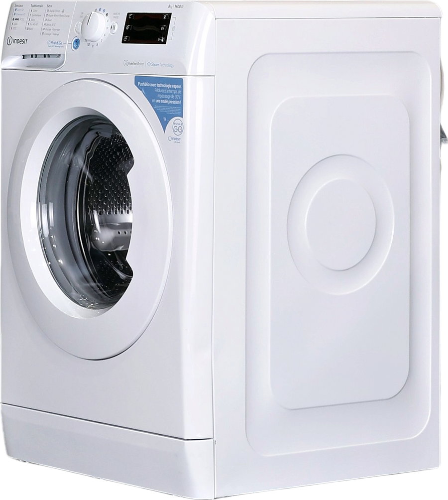 Lave-linge Hublot 8 kg Reconditionné INDESIT BWE81496XWVFR