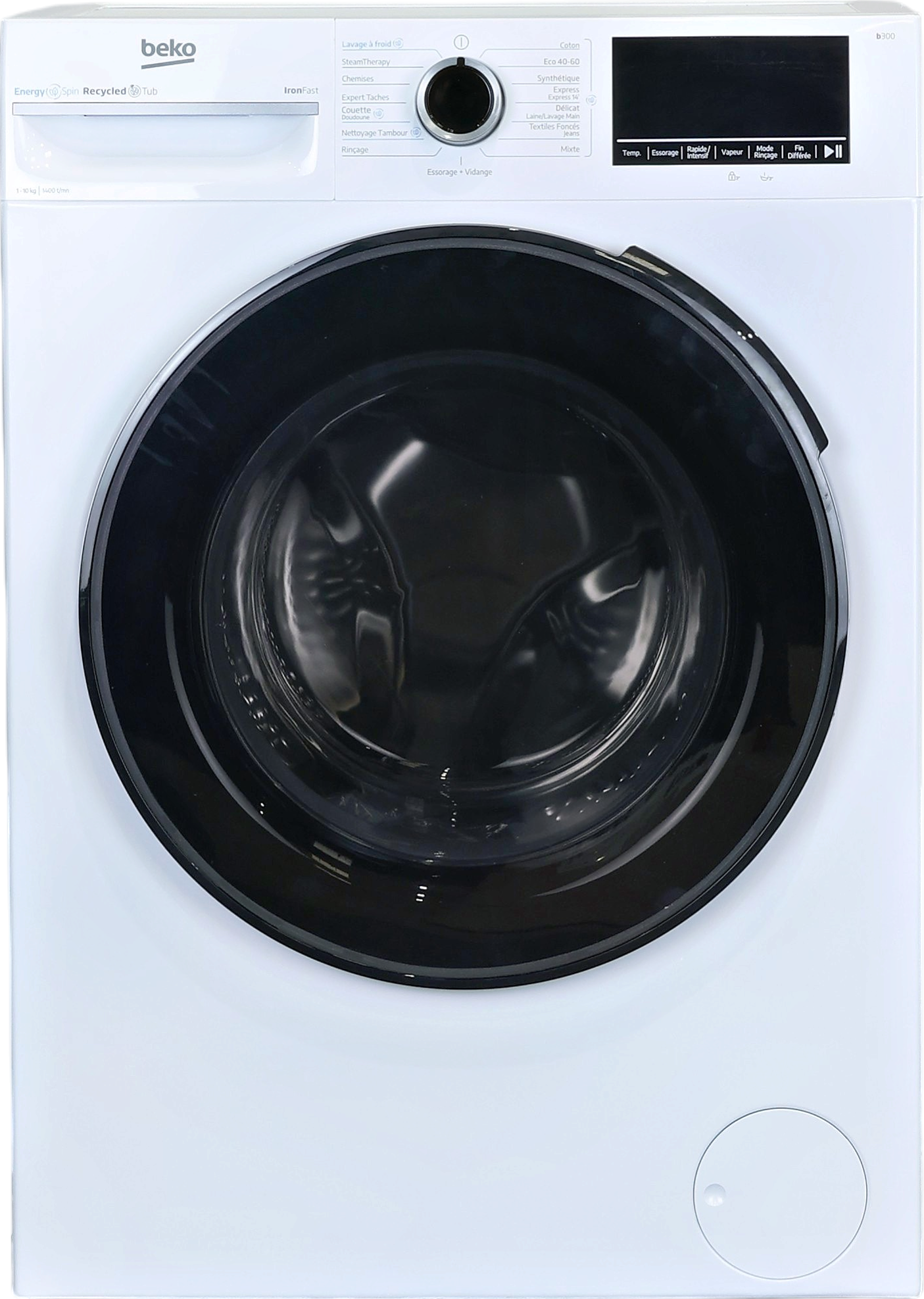 Lave-linge Hublot 10 kg Reconditionné BEKO BM3WFT410451C