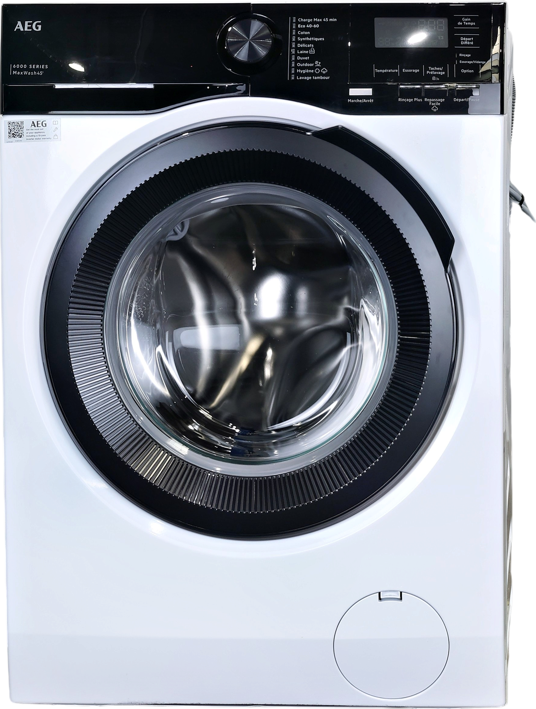Lave-linge Hublot 10.5 kg Reconditionné AEG LFE6EG544H