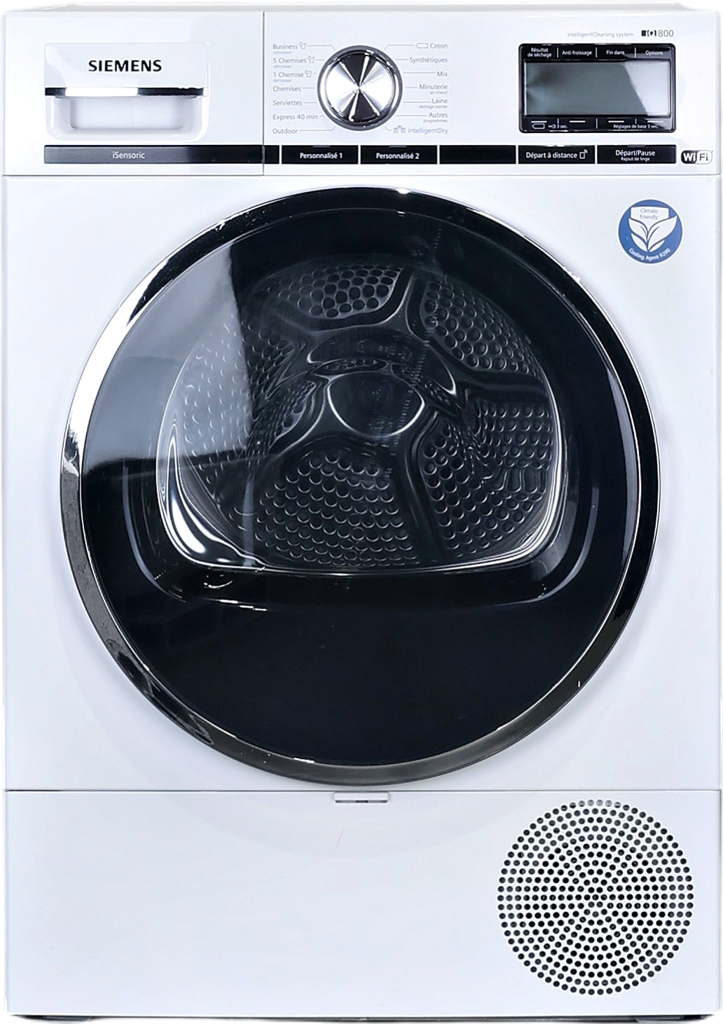 Seche-linge Pompe à Chaleur 9 kg Reconditionné SIEMENS WT47XEH9FF
