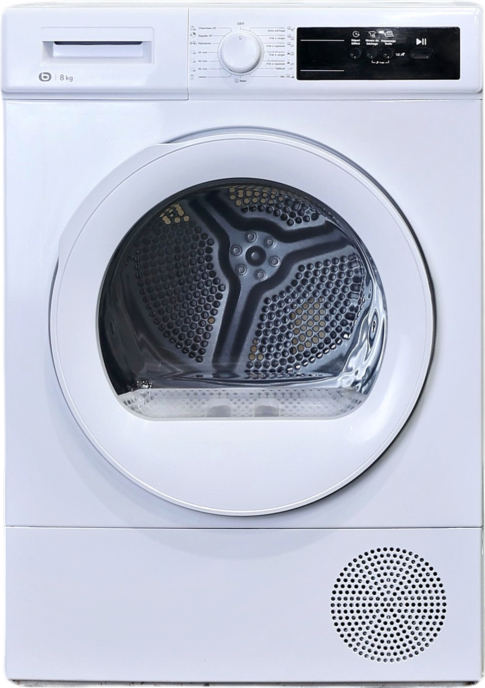 Seche-linge Pompe à Chaleur 8 kg Reconditionné ESSENTIEL B ESLHP8-3b