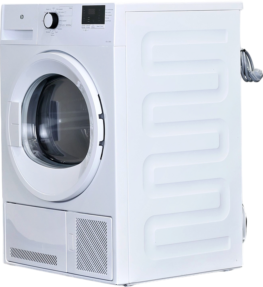 Seche-linge à Condensation 8 kg Reconditionné ESSENTIEL B ESLC8D5