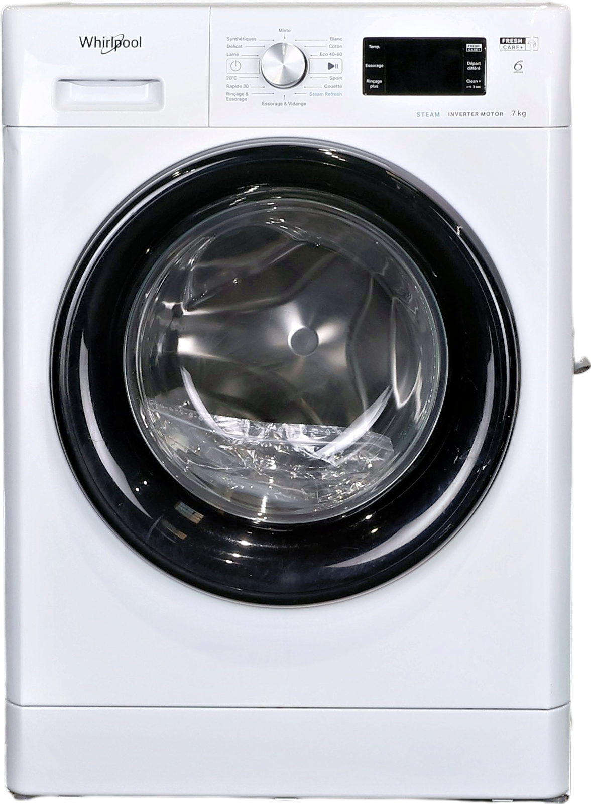 Lave-linge Hublot 7 kg Reconditionné WHIRLPOOL FFB7458BVFR