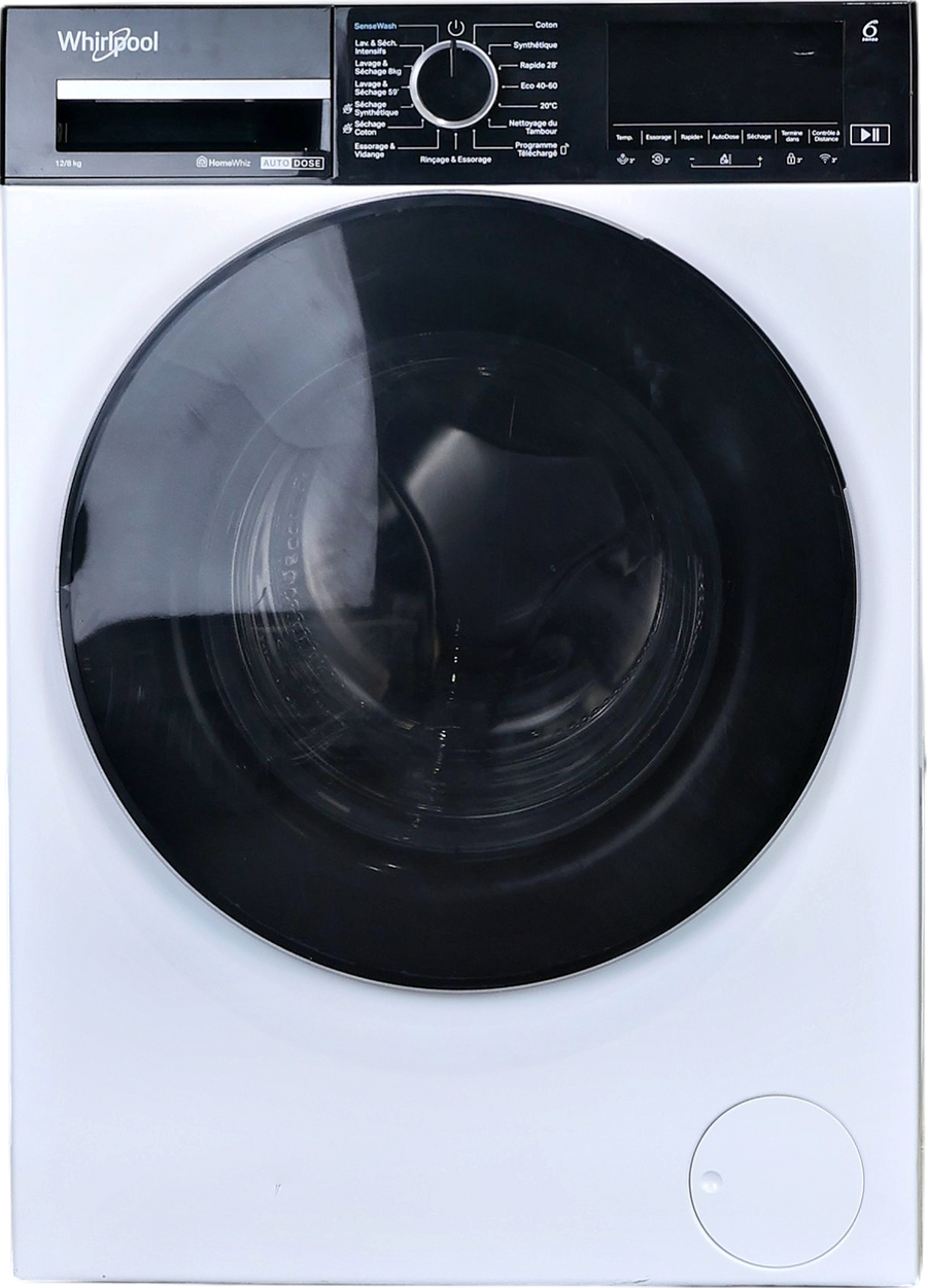 Lave-linge Sechant 12 kg Reconditionné WHIRLPOOL WPD2836WADSFR