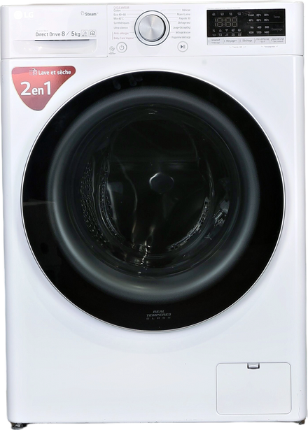 Lave-linge Sechant 8 kg Reconditionné LG F854N51WHSB