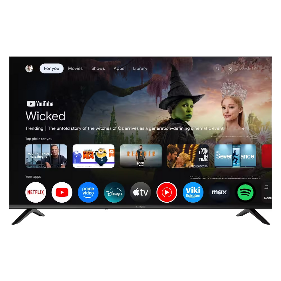 Téléviseur 4K 55 pouces Reconditionné STRONG SRT55UH7773