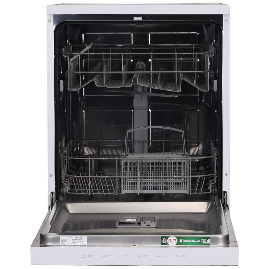 Lave-vaisselle Pose Libre 12 couverts Reconditionné BRANDT LVC328W