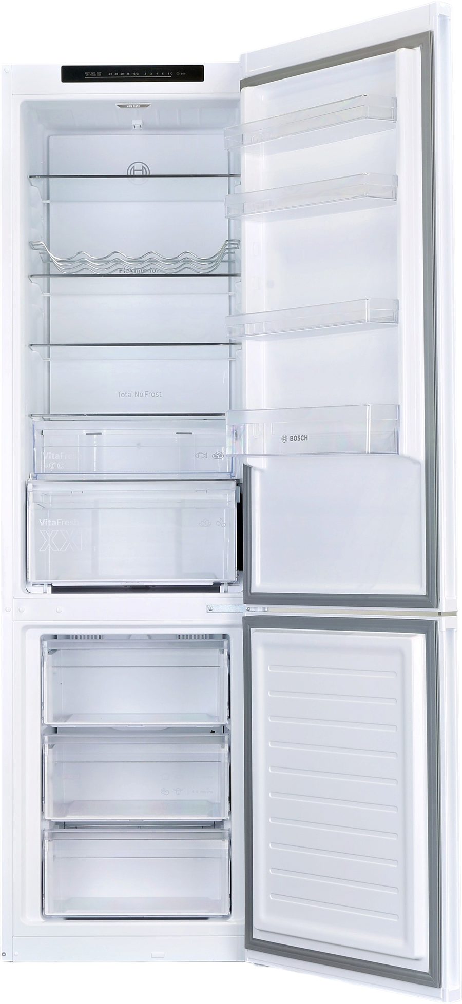 Réfrigérateur Avec Congélateur 363 Litres Reconditionné BOSCH KGN392WCF
