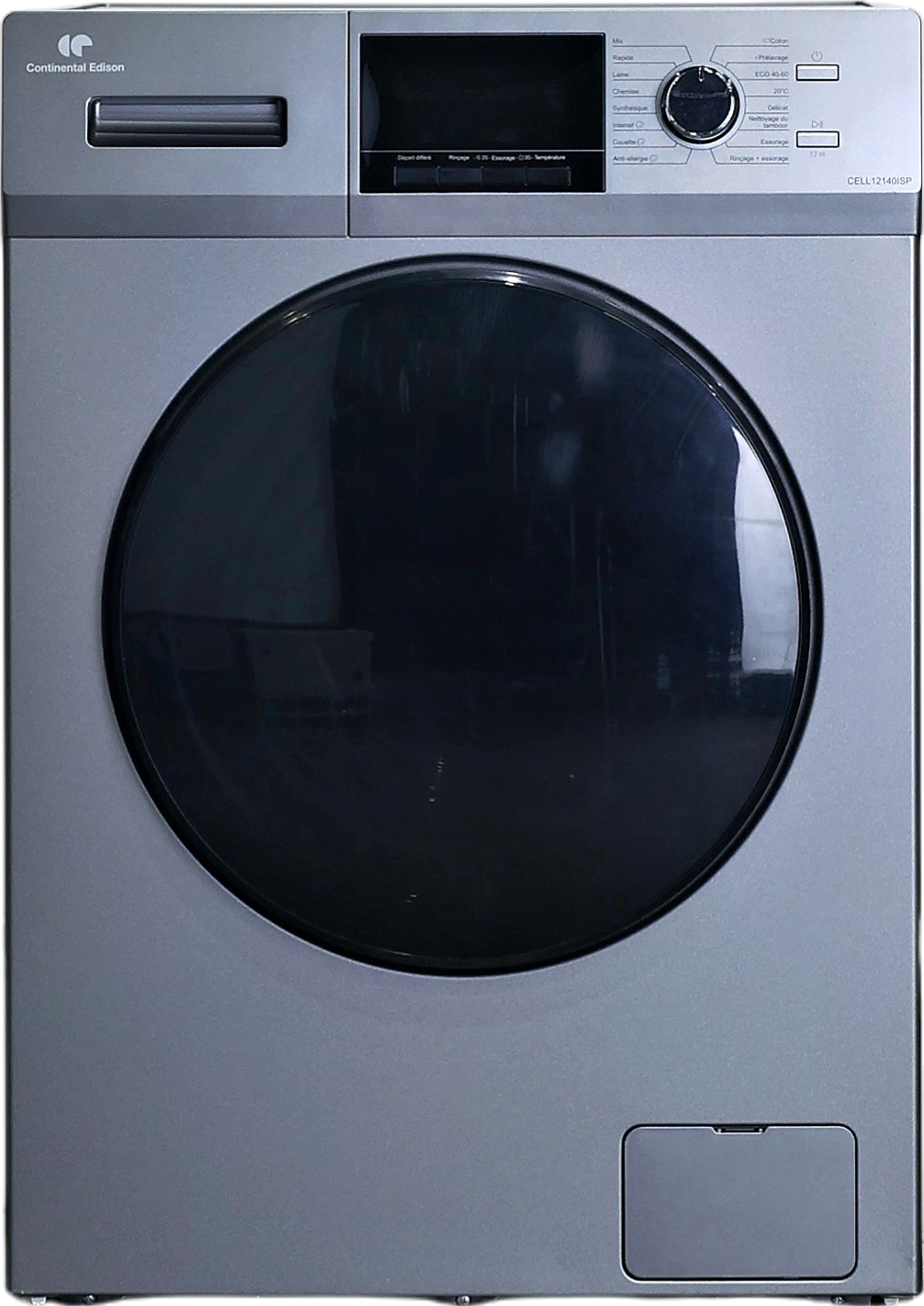 Lave-linge Hublot 12 kg Reconditionné CONTINENTAL-EDISON CELL12140ISP