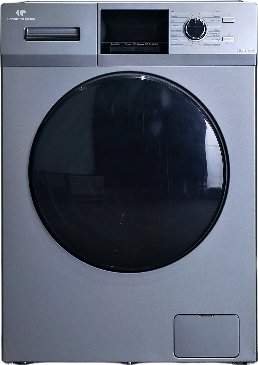 Lave-linge Hublot 12 kg Reconditionné CONTINENTAL-EDISON CELL12140ISP
