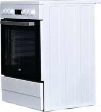 Cuisinière Vitrocéramique 72 L Reconditionné BEKO FSE67300WCS