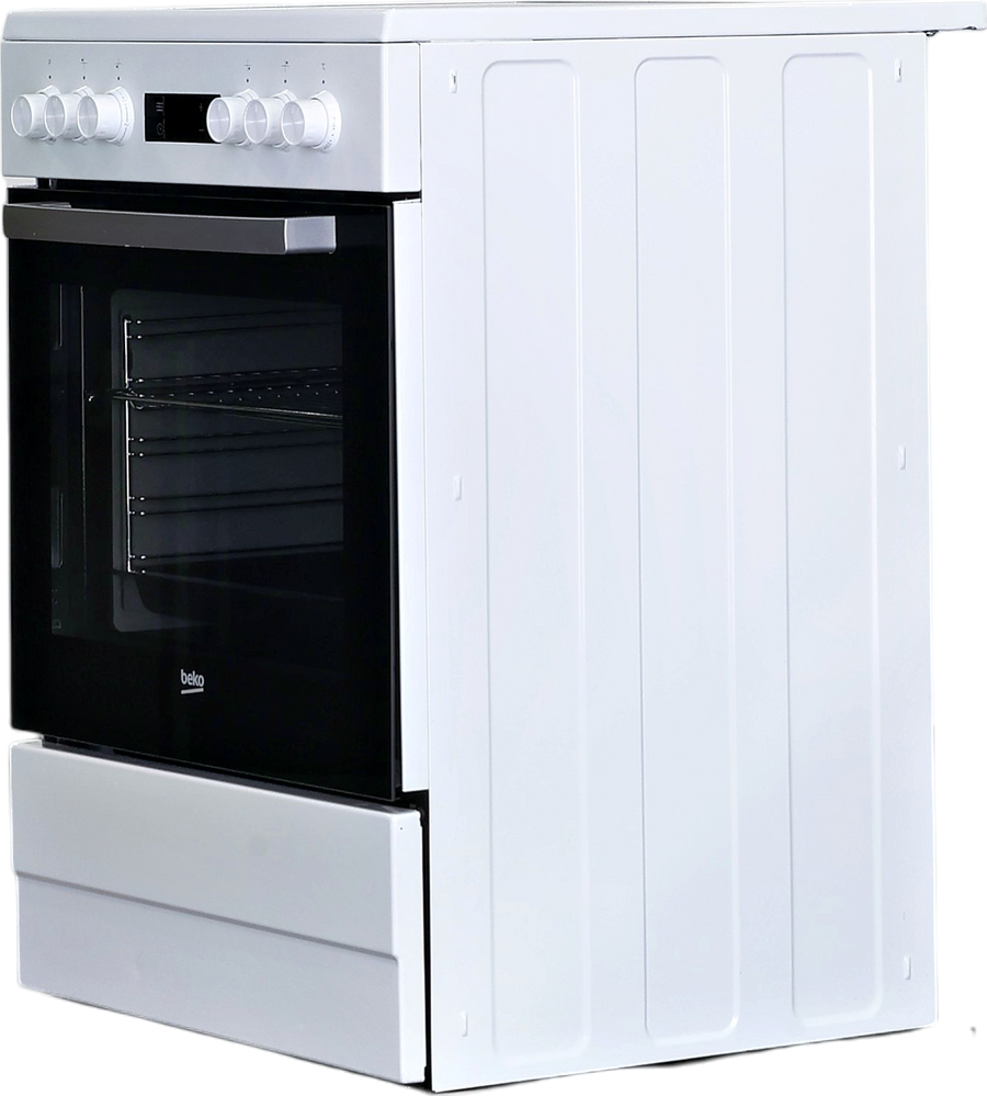Cuisinière Vitrocéramique 72 L Reconditionné BEKO FSE67300WCS