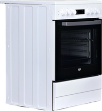 Cuisinière Vitrocéramique 72 L Reconditionné BEKO FSE67300WCS