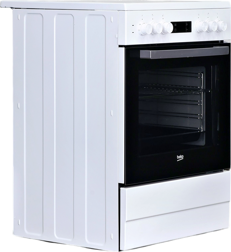 Cuisinière Vitrocéramique 72 L Reconditionné BEKO FSE67300WCS