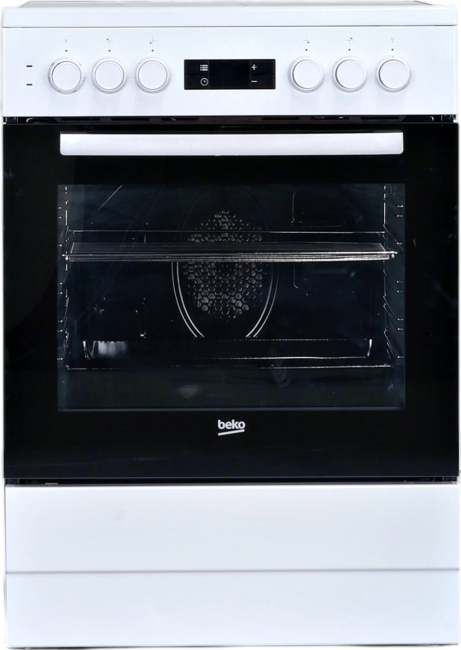 Cuisinière Vitrocéramique 72 L Reconditionné BEKO FSE67300WCS