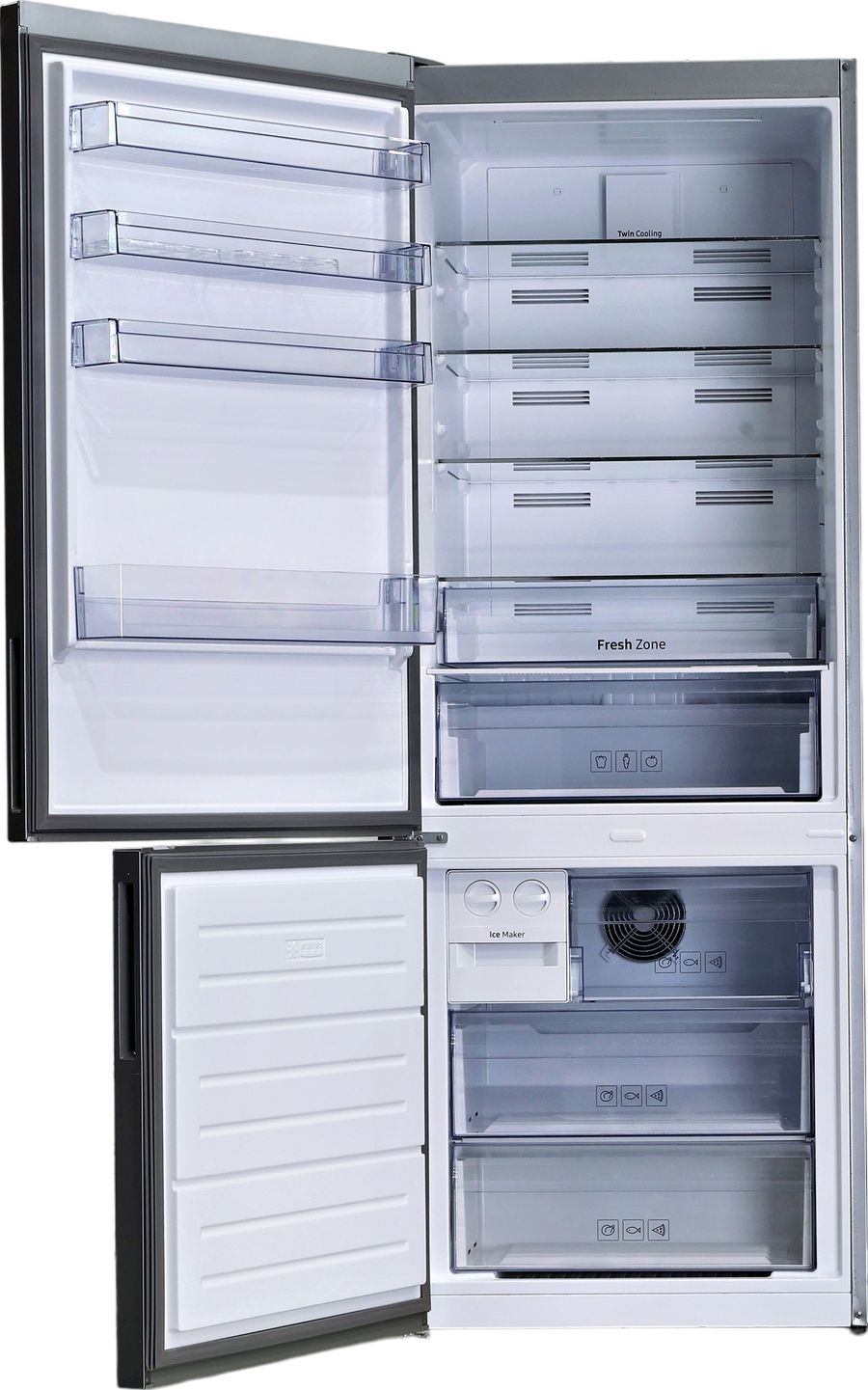 Réfrigérateur Avec Congélateur 477 Litres Reconditionné SAMSUNG RB46TS374SA