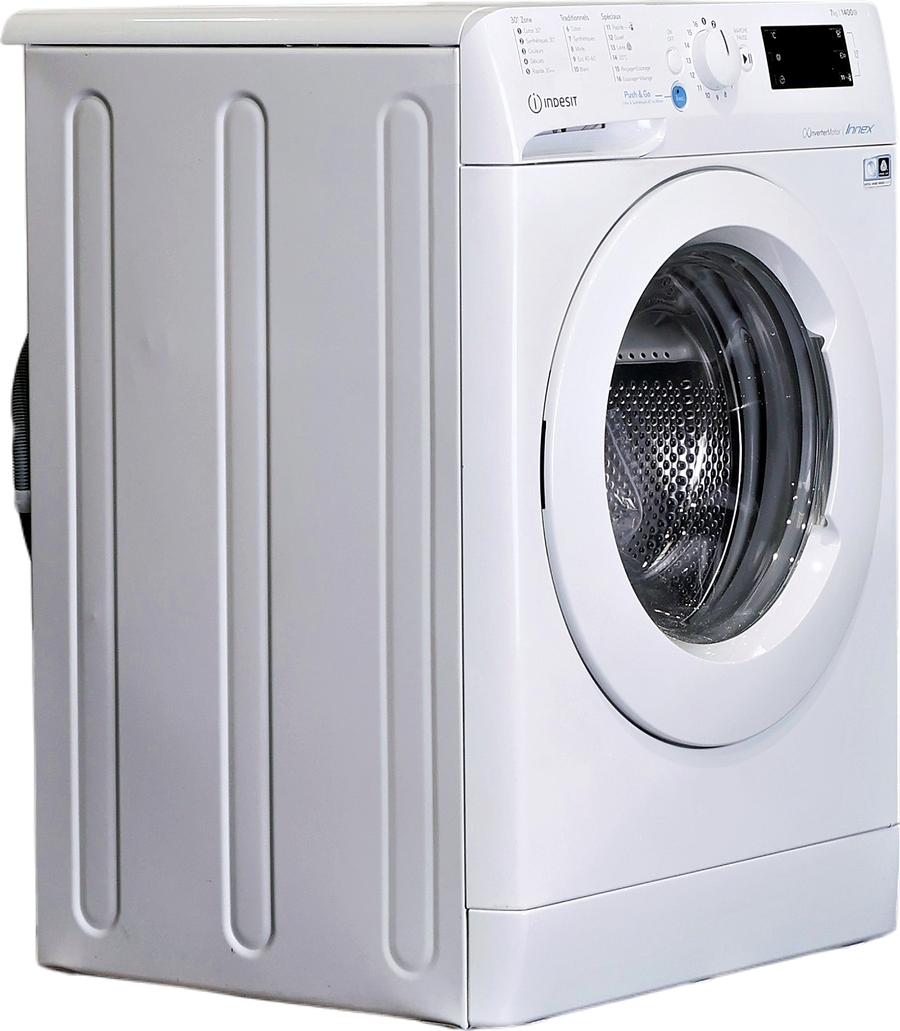 Lave-linge Hublot 7 kg Reconditionné INDESIT BWE71484XWFRN
