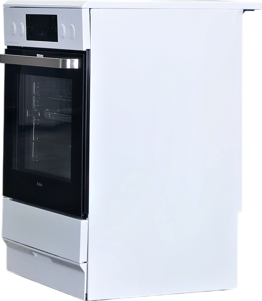 Cuisinière Vitrocéramique 77 L Reconditionné AMICA ACV7005SRW