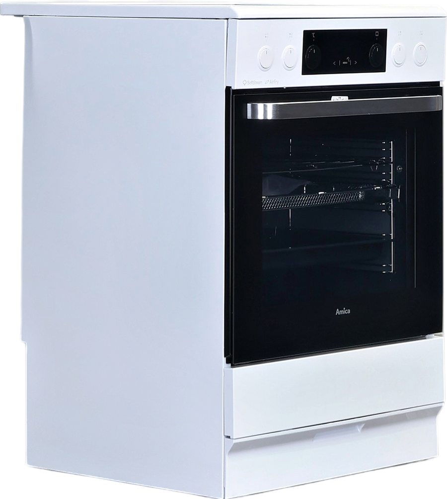 Cuisinière Vitrocéramique 77 L Reconditionné AMICA ACV7005SRW
