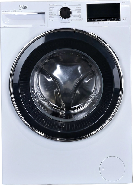Lave-linge Hublot 9 kg Reconditionné BEKO B3WFT594110W