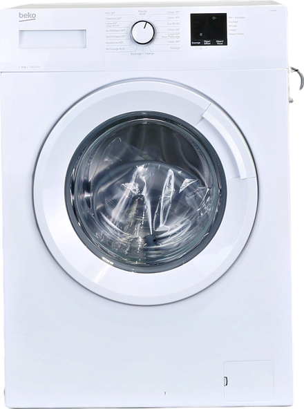 Lave-linge Hublot 8 kg Reconditionné BEKO LLF08W4
