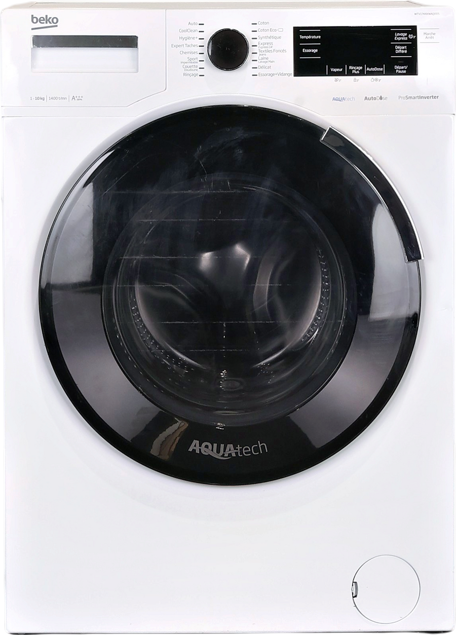 Lave-linge Hublot 10 kg Reconditionné BEKO WTV1744XWAQDOS