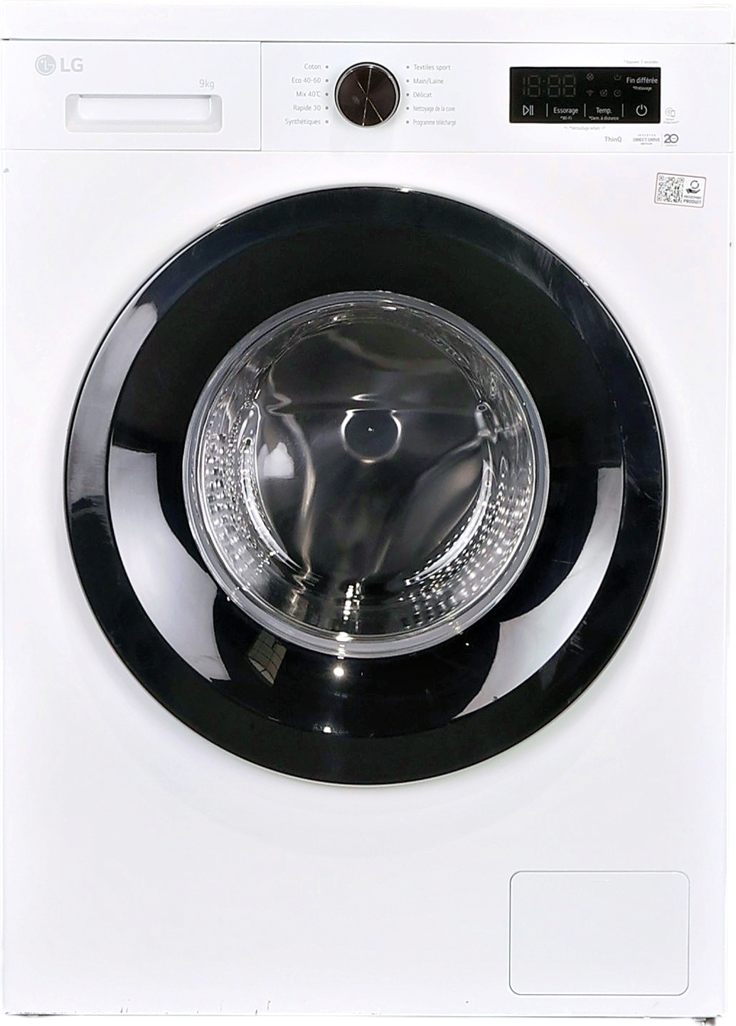 Lave-linge Hublot 9 kg Reconditionné LG F94B15WH