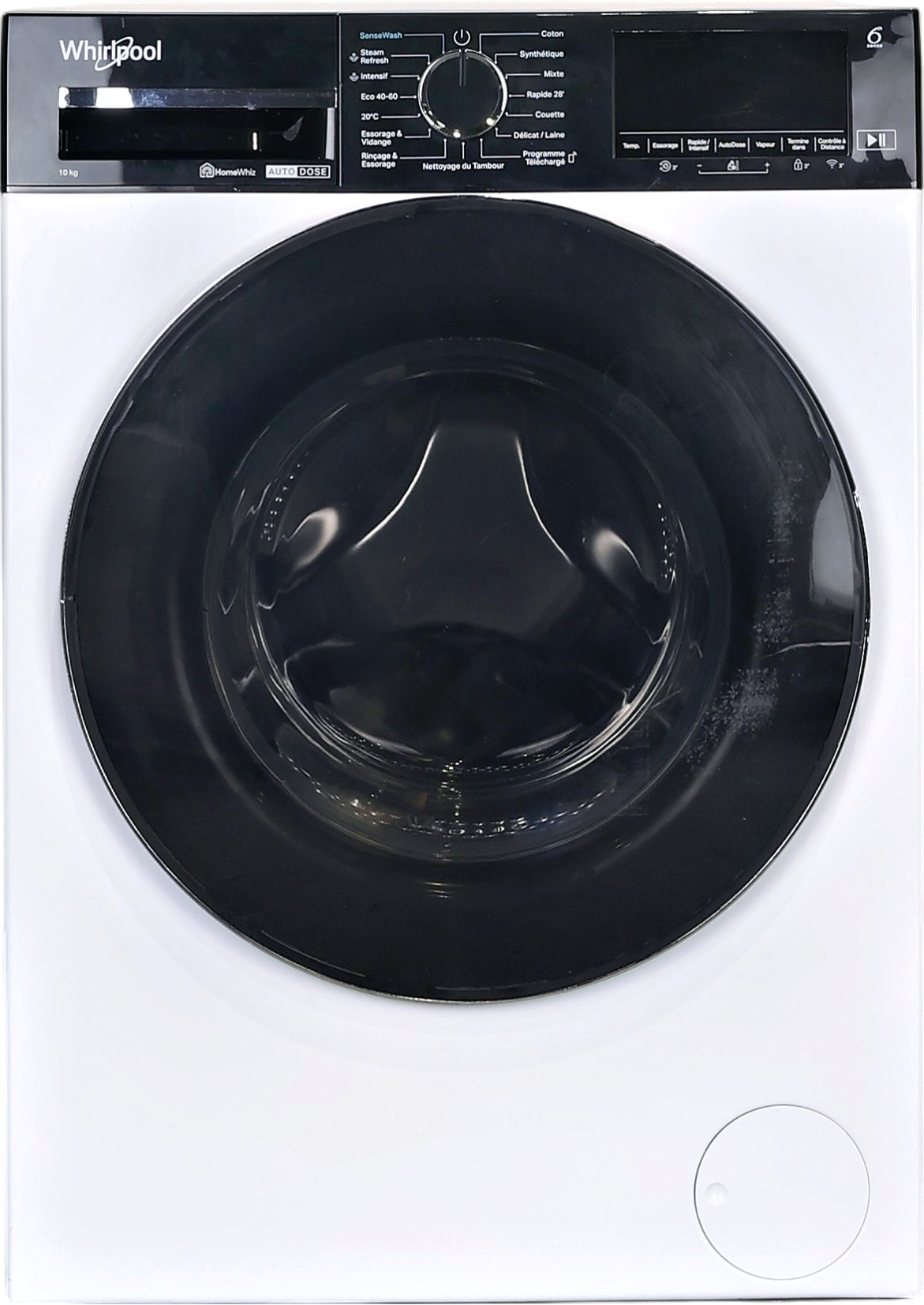 Lave-linge Hublot 10 kg Reconditionné WHIRLPOOL W0M011WADSFR