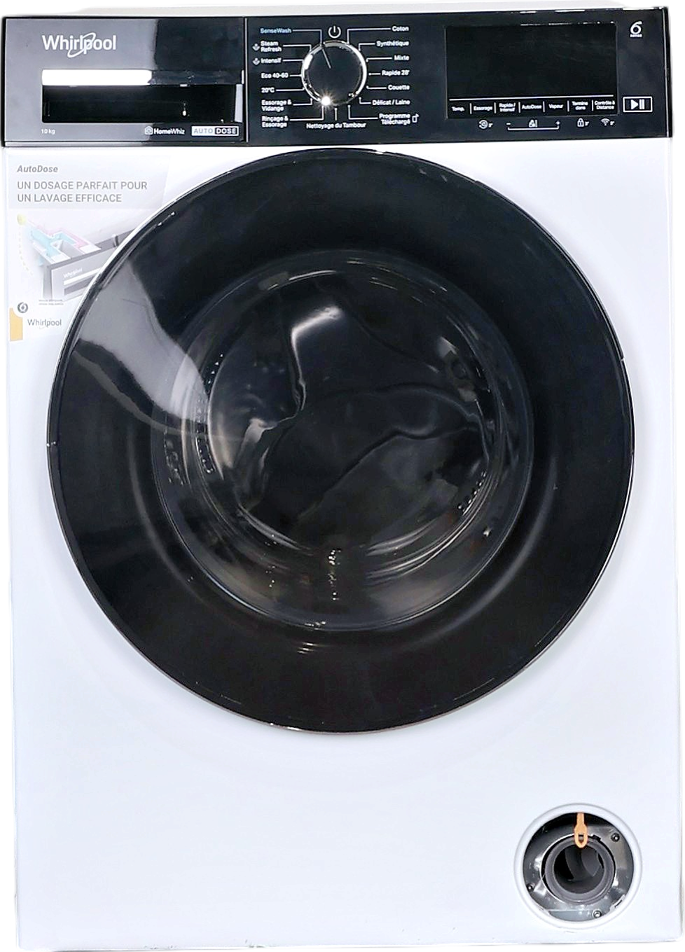 Lave-linge Hublot 10 kg Reconditionné WHIRLPOOL W0M011WADSFR
