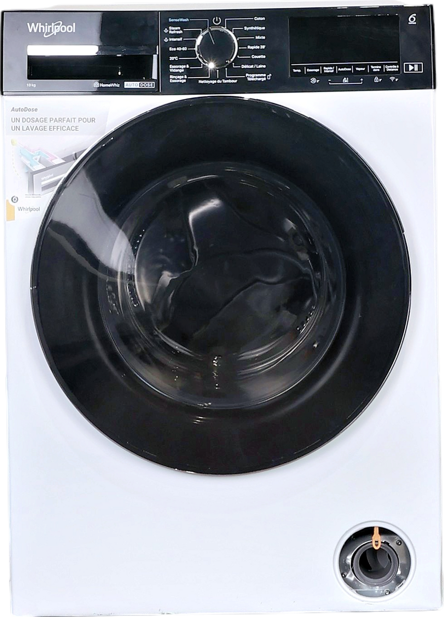 Lave-linge Hublot 10 kg Reconditionné WHIRLPOOL W0M011WADSFR